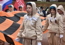 Михайловцы присоединились к патриотической акции «Георгиевская ленточка»