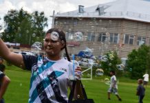 В День защиты детей в юные михайловцы танцевали, устраивали гонки на велосипедах и играли в шашки